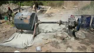 Basic Low Efficiency Gold Ore Dry Grinding used in Tanzania