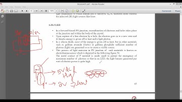 LED, Photo Diode & Photo Coupler: Lecture 07