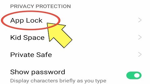 App Lock Oppo A5 2020 | Oppo A5 2020 App Lock Kaise Lagaye