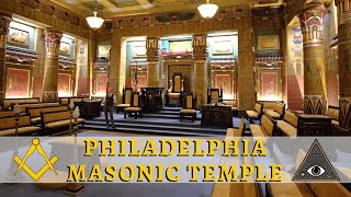 Philadelphia Masonic Temple | What's Inside Masonic Lodge? | Masons in America [4K]