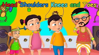 Head Shoulder Toe Knee | Learn English Nursery Rhymes and Baby Song by Nani & Babu for Kids screenshot 5