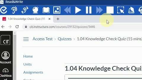 Read & Write - Using Screenshot Reader