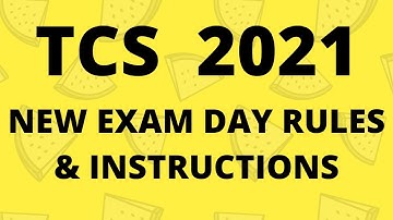 TCS NQT 2021 NEW EXAM DAY RULES MUST KNOW || TCS NQT 2021 EXAM DAY INSTRUCTIONS || BEST WAY TO STUDY