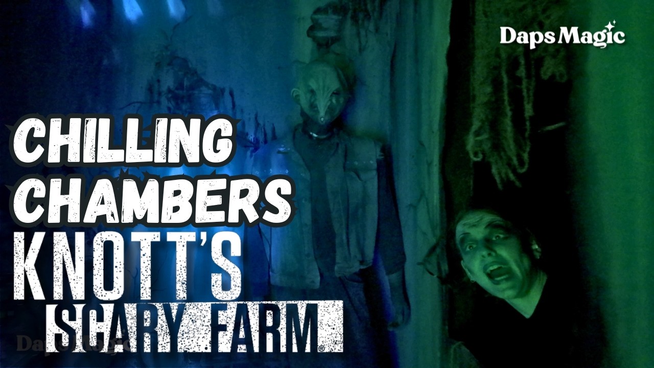 Chilling Chambers Maze Knott's Scary Farm 2026 Opening Night 4K