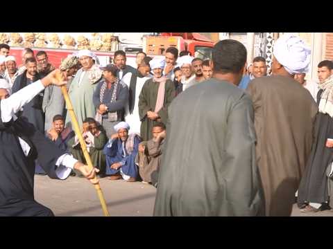 التحطيب بالعصاية لعبة الرجالة اللي بتجمع بين القوة والتراث المصري