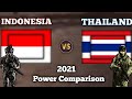 Indonesia Vs Thailand military power||Thailand Vs Indonesia military power comparison 2021
