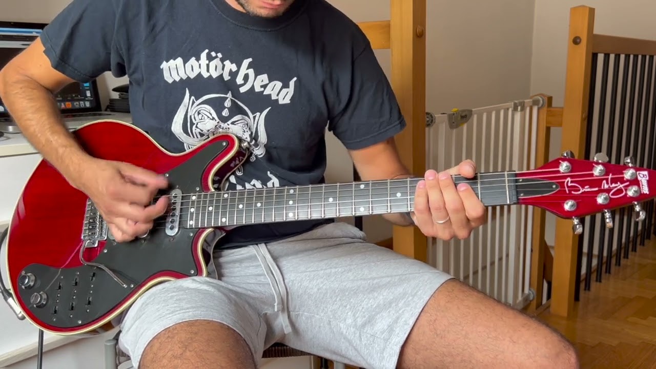 BURNS Red Special Brian May - SOUND TEST