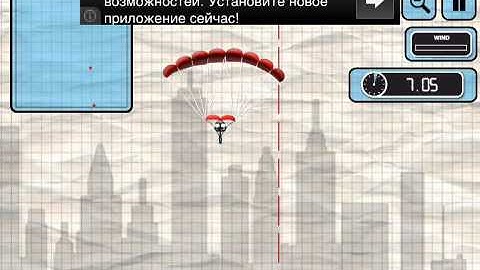Stickman Base Jumper ios iphone gameplay