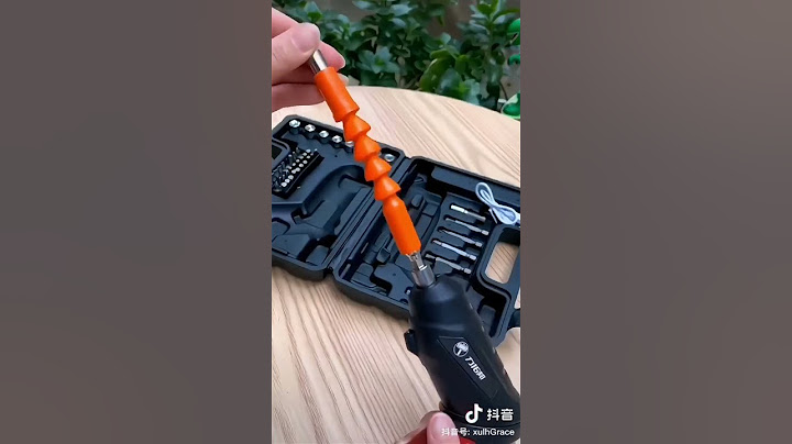 C 槍型直型多用途電動螺絲刀套裝