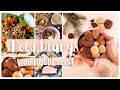 Realistisches FOOD DIARY in der Adventszeit - Carrot Cake Baked Oatmeal, Vegane Plätzchen backen...