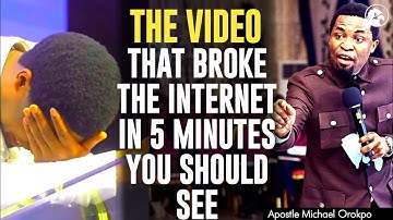 THE VIDEO THAT BROKE THE INTERNET IN 10 MINUTES||APOSTLE MICHAEL OROKPO