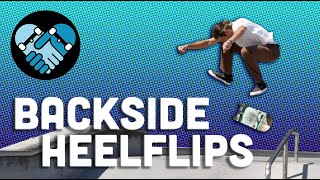 Pro Secrets to BACKSIDE HEELFLIPS! Includes: Foot Set Up position, trick directions, Pro Tips 🛹