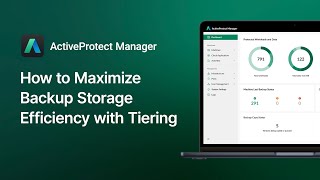 How to Maximize Backup Storage Efficiency with Tiering in ActiveProtect | Synology Profile
