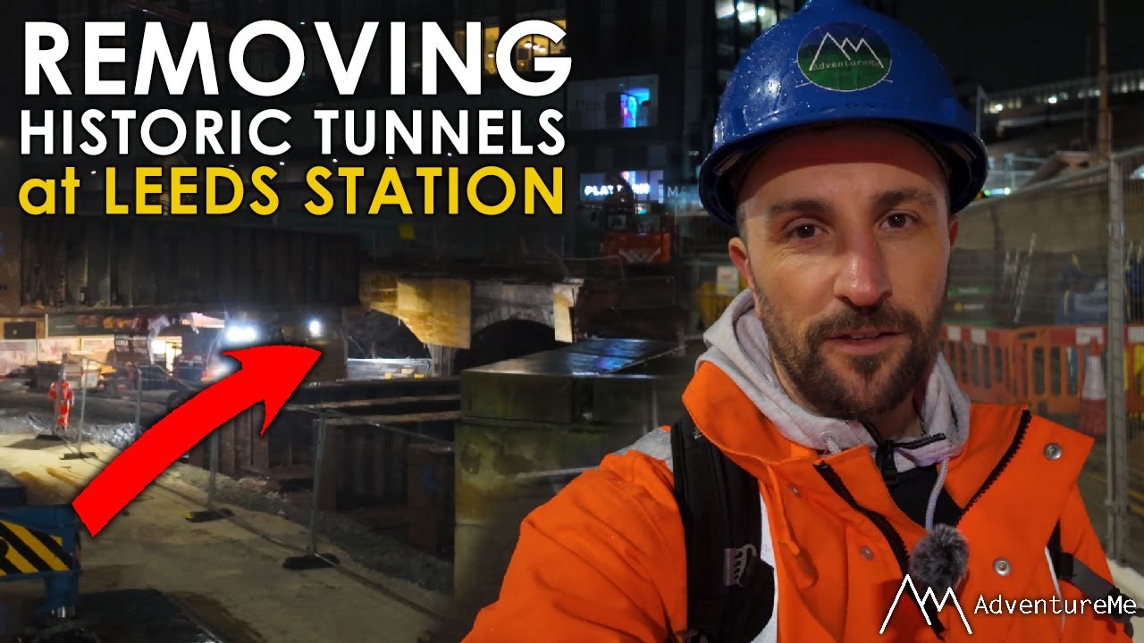 Removing Historic Tunnels at Leeds Station YouTube