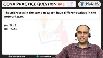 #05- CCNA Practice Questions & Answers | CCNA Exam Questions in Hindi