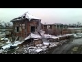 18 ноября 2015, Донецкий аэропорт и окрестности, разрушенная девятиэтажка, МИГ на постаменте.