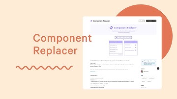 How I use the Figma Plugin: Component Replacer