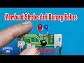 cara membuat strobo dari jam dinding bekas Ide kreatif barang bekas DIY