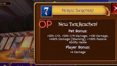 Heroic Siegepart Kills Elder Elite woods BY ITSELF!!?