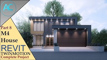 M4 House | Part 8 | Complete Step By Step Project | Revit and Twinmotion Tutorial