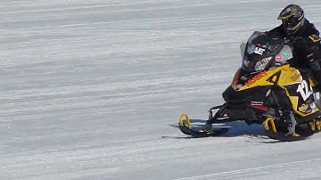 012 Snowmobile Acceleration Test 1