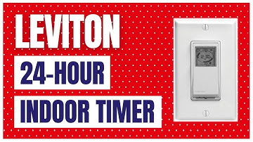 Leviton VPT24-1PZ Vizia 24-Hour Programmable Indoor Timer