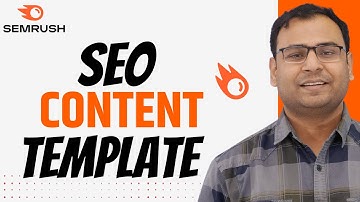 How to use SEO Content Template in SEMrush | SEMrush Course | #8