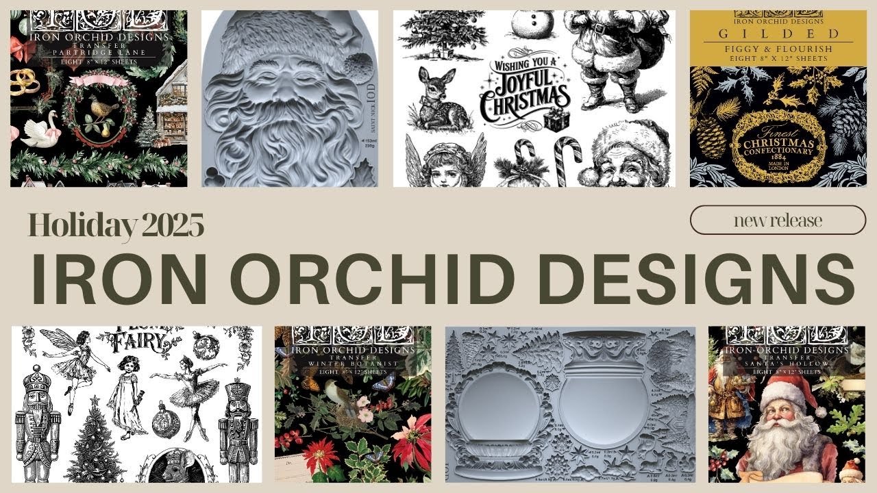 Transforming Thrifted Finds with IODs NEW 2025 Holiday Release