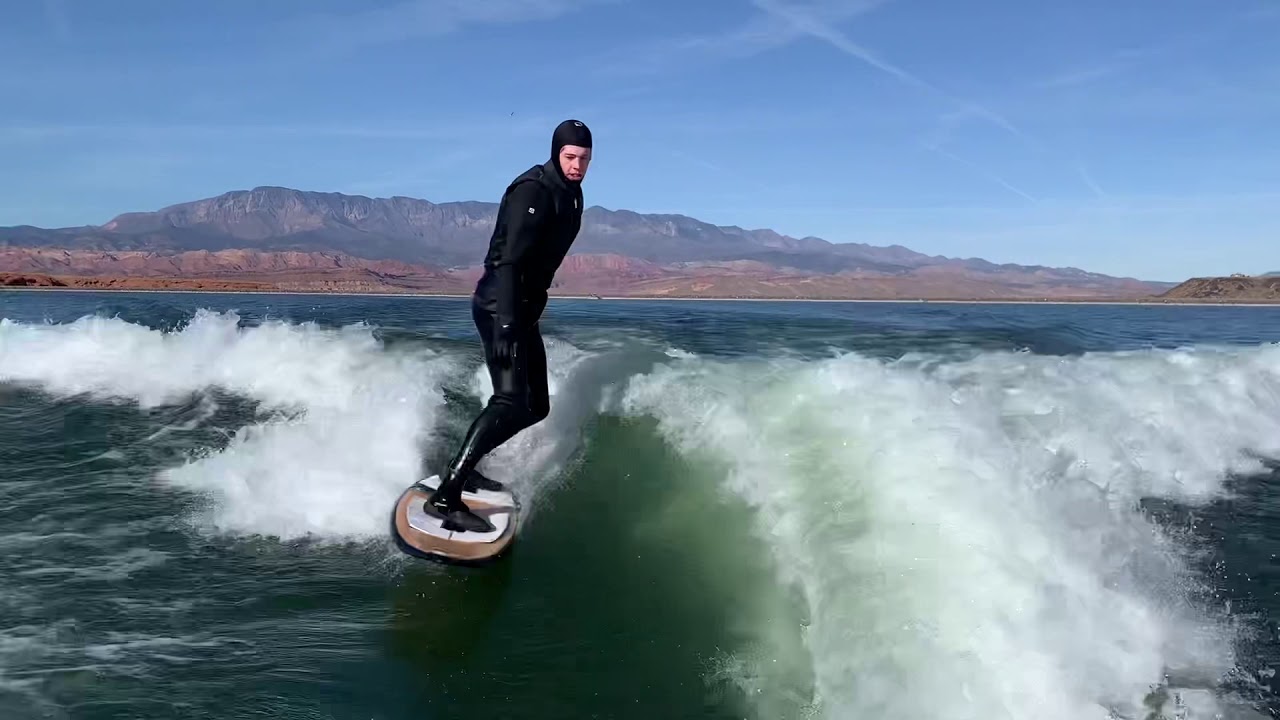 Surfing Southern Utah in January YouTube