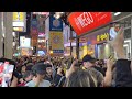 Osaka Dotonbori Live - Hanshin Tigers Win the Japan Series
