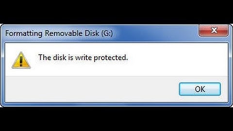 DISABLE WRITE ACCESS TO DISK