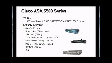 Cisco ASA  Tutorial Part 1 Presentation