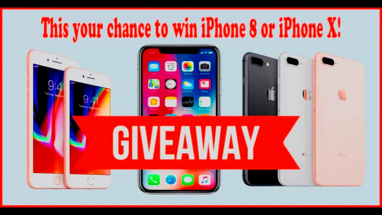 iphone x giveaway 2018 free youtube