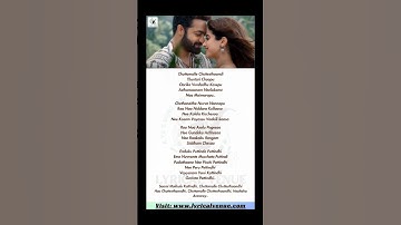 Thumbnail of ✨Chuttamalle Song Lyrics In English | NTR | LyricalVenue | #trending #devarasecondsingle #shorts