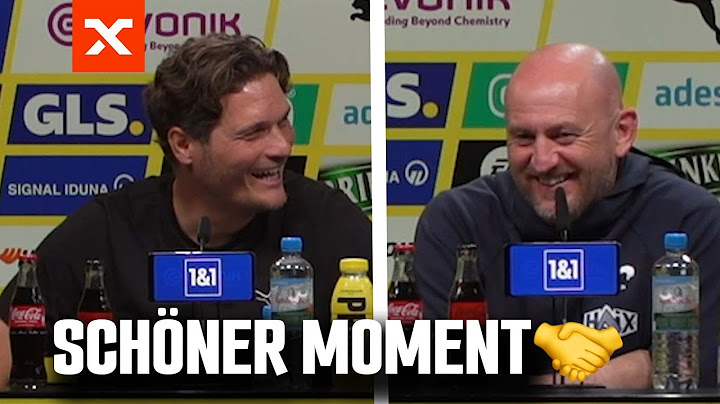 Lustiges PK-Ende: Lieberknecht scherzt über Champions League Finale des BVB 😄 | Bundesliga