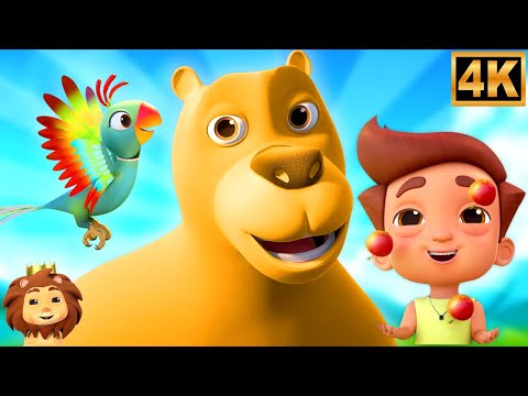 Kalu Madari In Orange Color, कालू मदारी आया, Billi Mausi + More Popular Hindi Rhymes For Kids