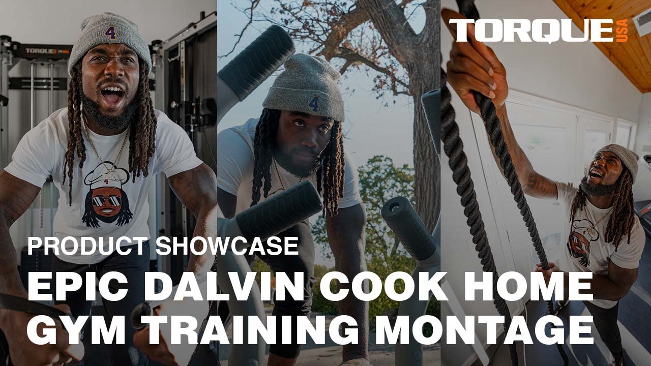 Epic Dalvin Cook X Torque Home Gym Training Montage