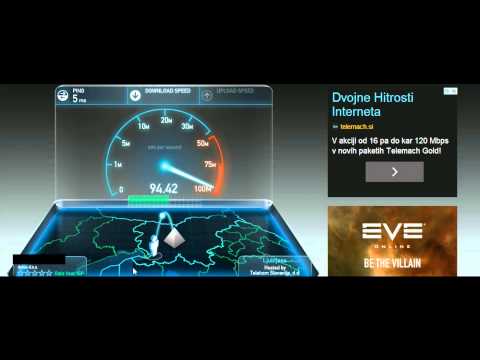 My 70 Euro fiber optic gaming internet connection