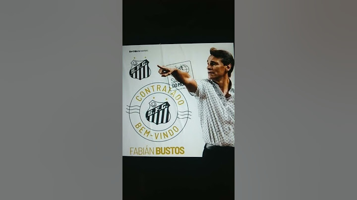 Fabián Bustos é anunciado como novo técnico do Santos futebol clube