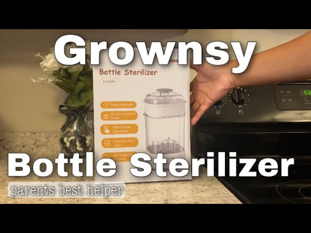 GROWNSY Baby Bottle Sterilizer and Dryer