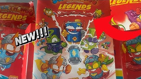 THE FIRST SUPERTHINGS LEGENDS UNBOXING!!!