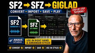 How to Convert SF2 to SFZ and Load Multisamples in Giglad (Complete Guide)