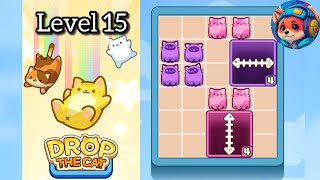Drop the cat Level 15 – Puzzle Game Walkthrough & Solutions | Mobile Gameplay  screenshot 5