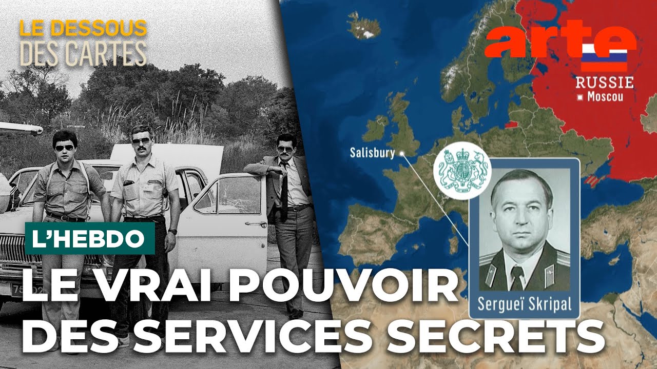 Le monde du renseignement : les grands acteurs | Le Dessous des Cartes - ARTE