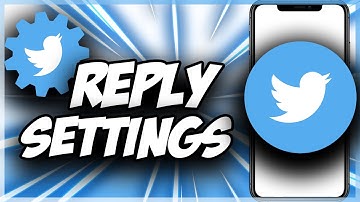 Change Twitter Post Reply Settings ✅ Quick & Easy 2022