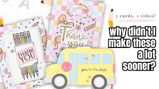 DIY Teacher Appreciation Cards ✂️ Easy Handmade Ideas!