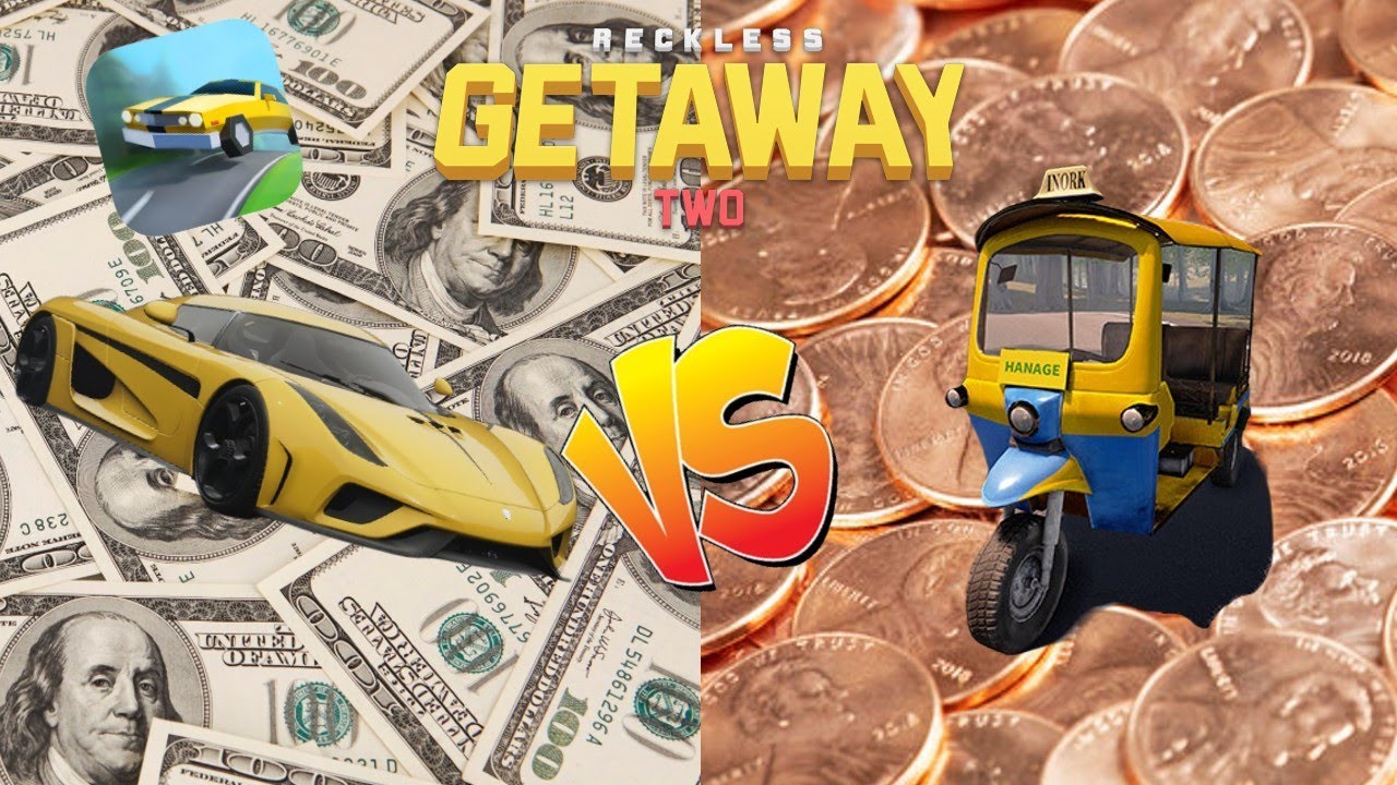 Cheap Vs Expensive Car ( Reckless Getaway 2 ) YouTube