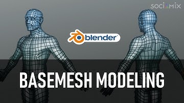 Modeling a character BaseMesh in Blender (Tutorial)