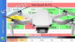 DJI Mini 2 High Wind & City Range Test
