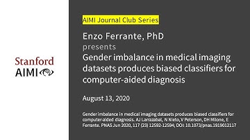 Enzo Ferrante - Gender imbalance in medical imaging datasets produces biased classifiers